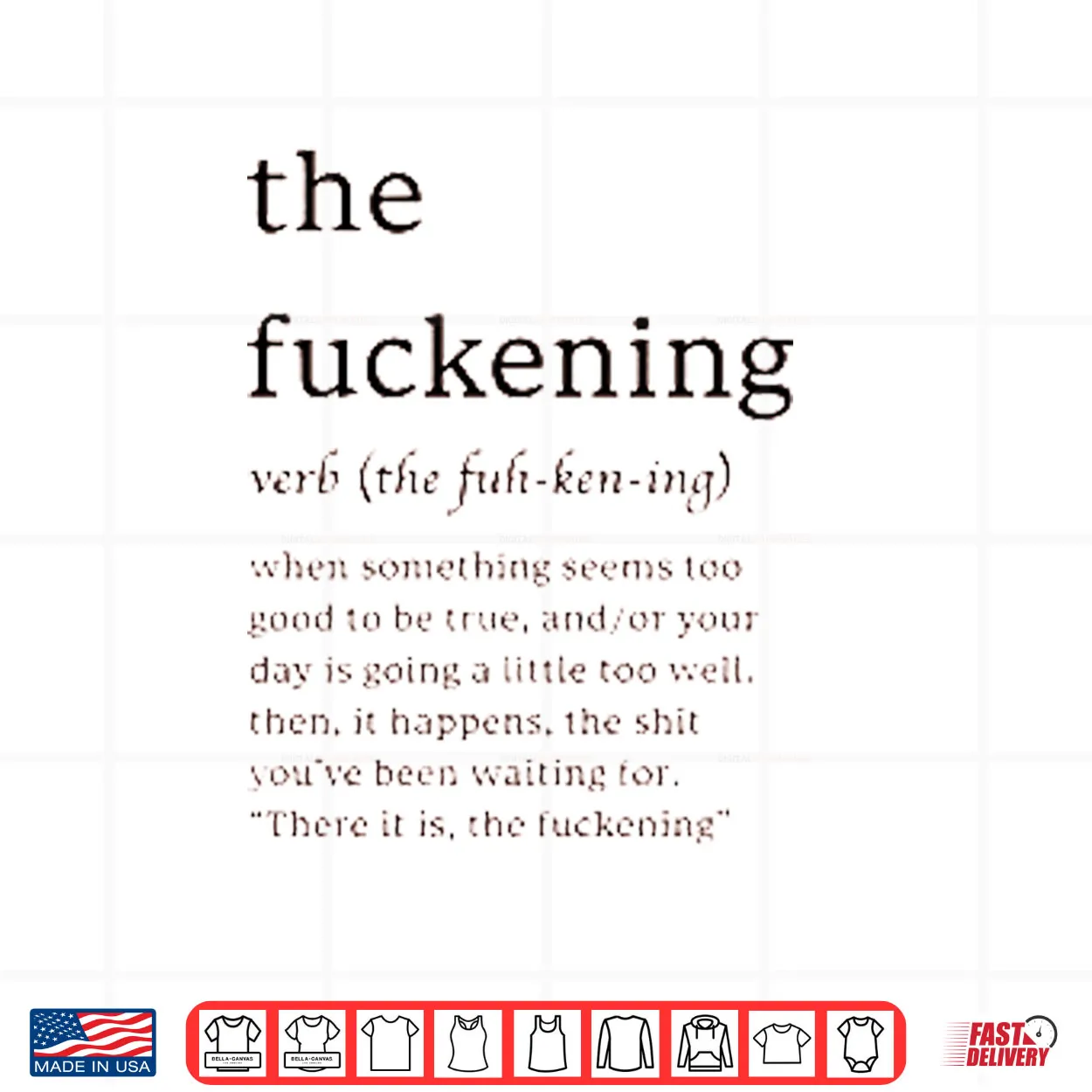 The Fuckening The Fuh Ken Ing Verb Shirt The Fuckening The Fuh Ken Ing Verb Shirt