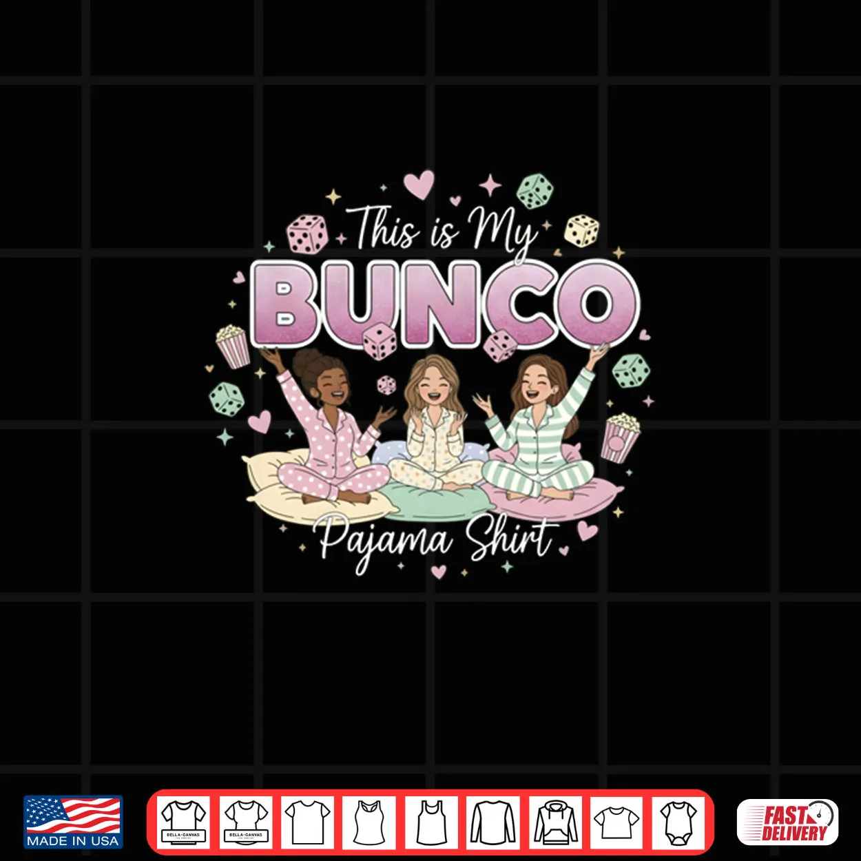 This is My Bunco Pajama Shirt This is My Bunco Pajama Shirt