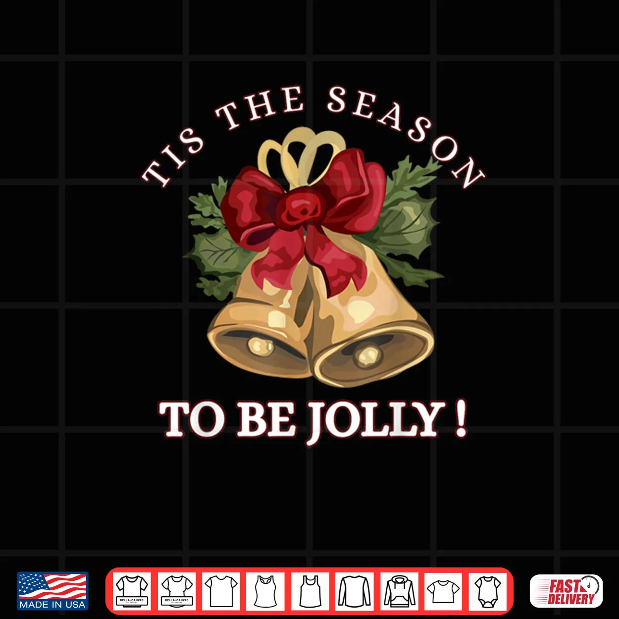 Tis The Season to Be Jolly Festive Christmas Holiday Shirt Tis The Season to Be Jolly Festive Christmas Holiday Shirt