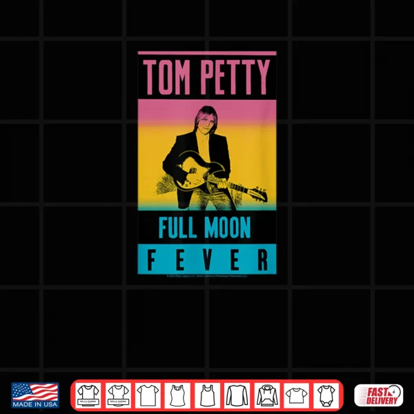 Design Tom Petty Full Moon Fever Shirt
