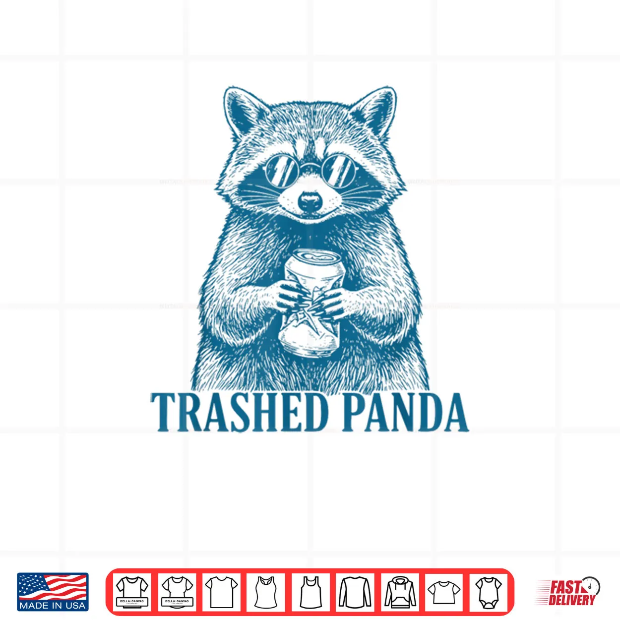 Trashed Panda Racoon Gets Drunk Raccoon Meme Shirt Trashed Panda Racoon Gets Drunk Raccoon Meme Shirt