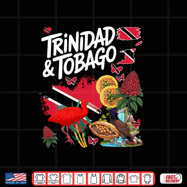 Design Trinidad Flag Trinidad Tobago Culture Shirt