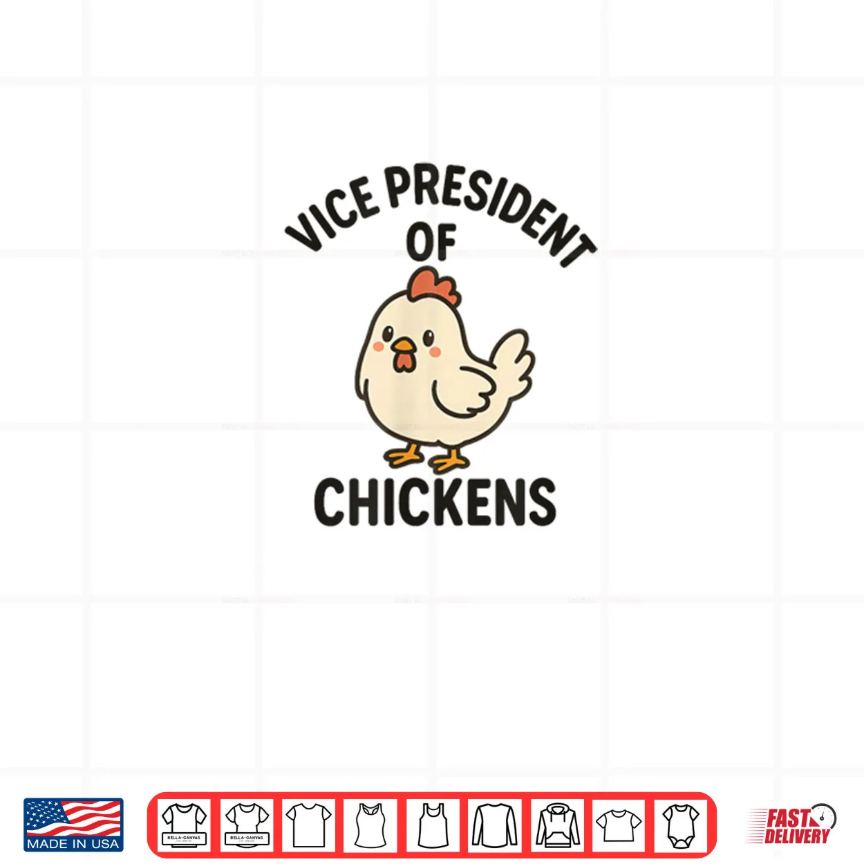 Vice President of Chickens VP of Chickens Shirt Vice President of Chickens VP of Chickens Shirt
