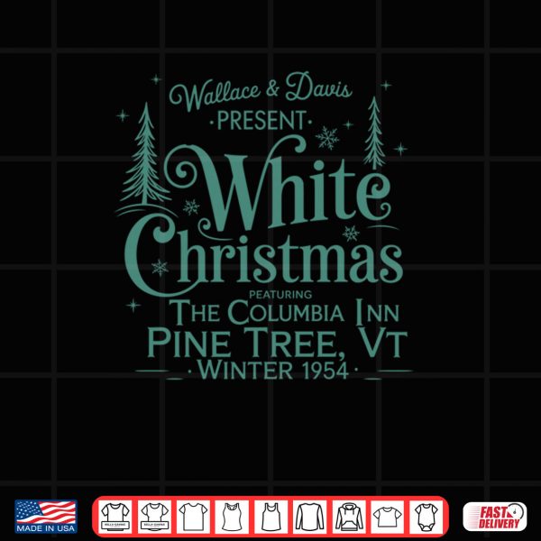 Wallace Davis White Christmas Xmas Christmas Holiday Shirt 4 Design Wallace Davis White Christmas Xmas Christmas Holiday Shirt 2