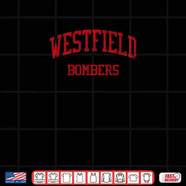 Design Westfield High School HS Westfield MA Vintage Sports Shirt