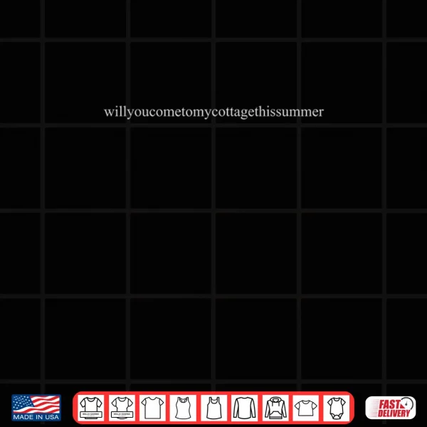 Design Will You Come to My Cottage This Summer Heated Rivalry Shirt