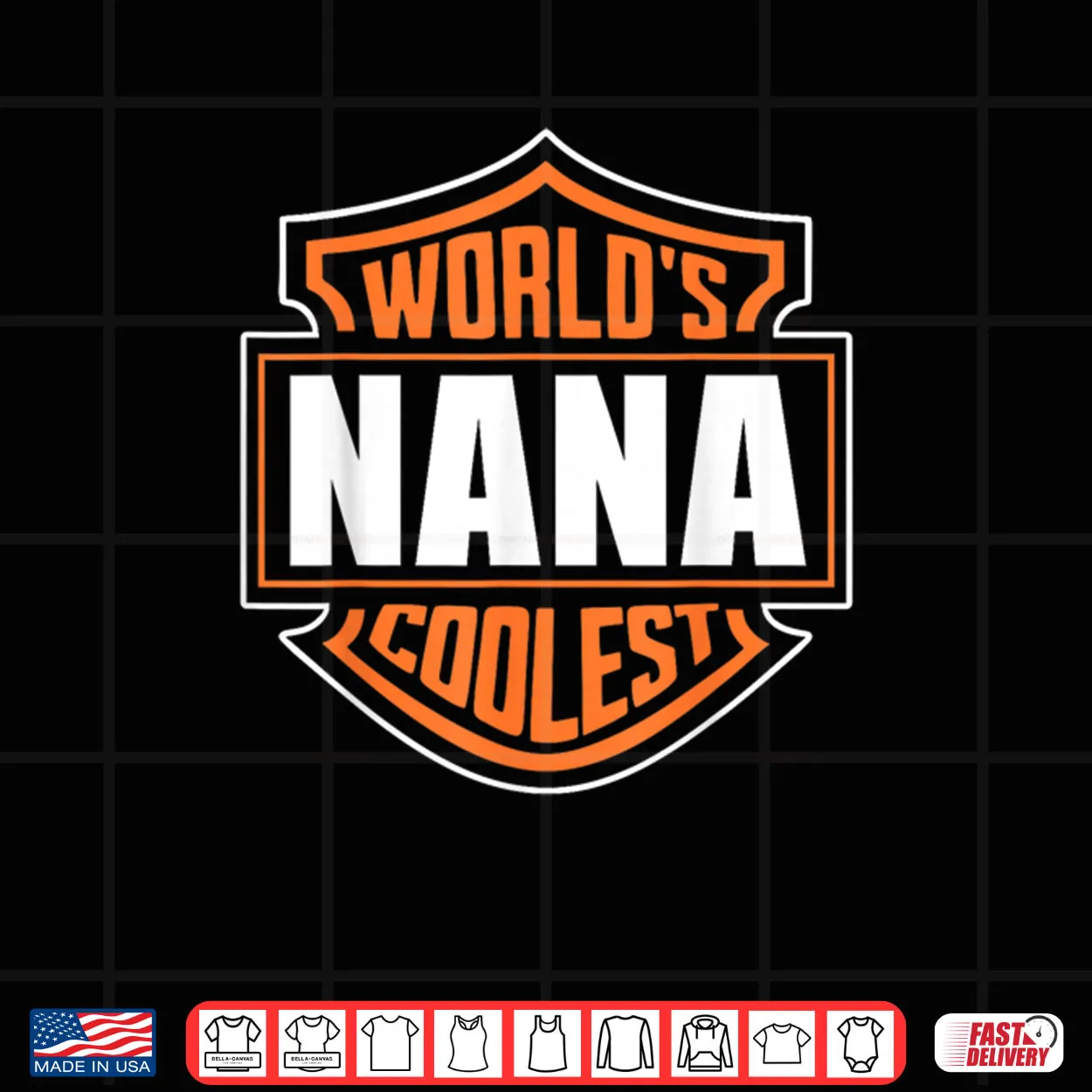 World’s Coolest Nana Matching Family Reunion Outfit Shirt World’s Coolest Nana Matching Family Reunion Outfit Shirt