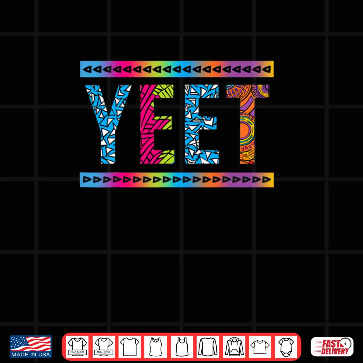 Yeet Slang Quote Tribal Style Meme Shirt Yeet Slang Quote Tribal Style Meme Shirt