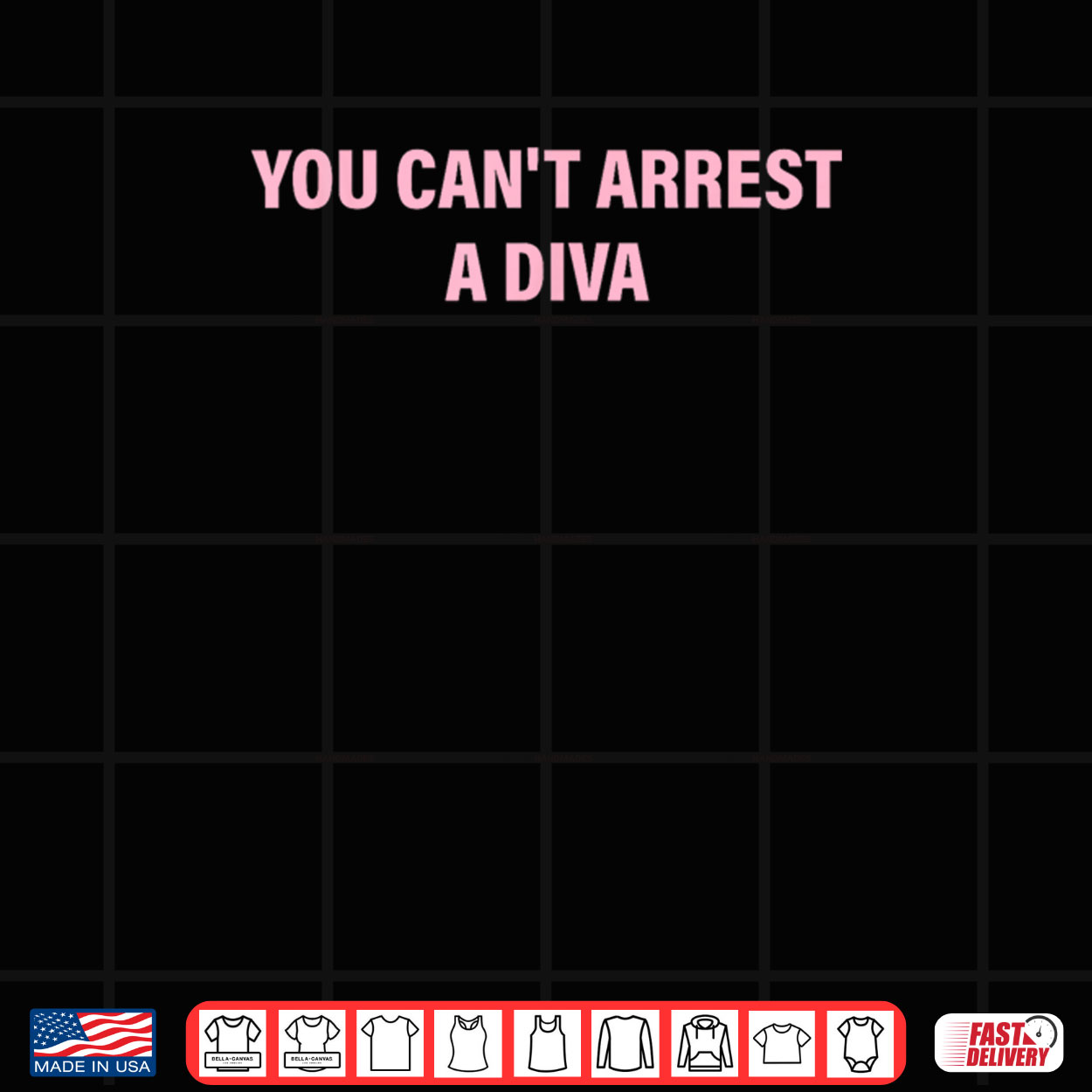You Can’t Arrest A Diva Quote Shirt You Can’t Arrest A Diva Quote Shirt