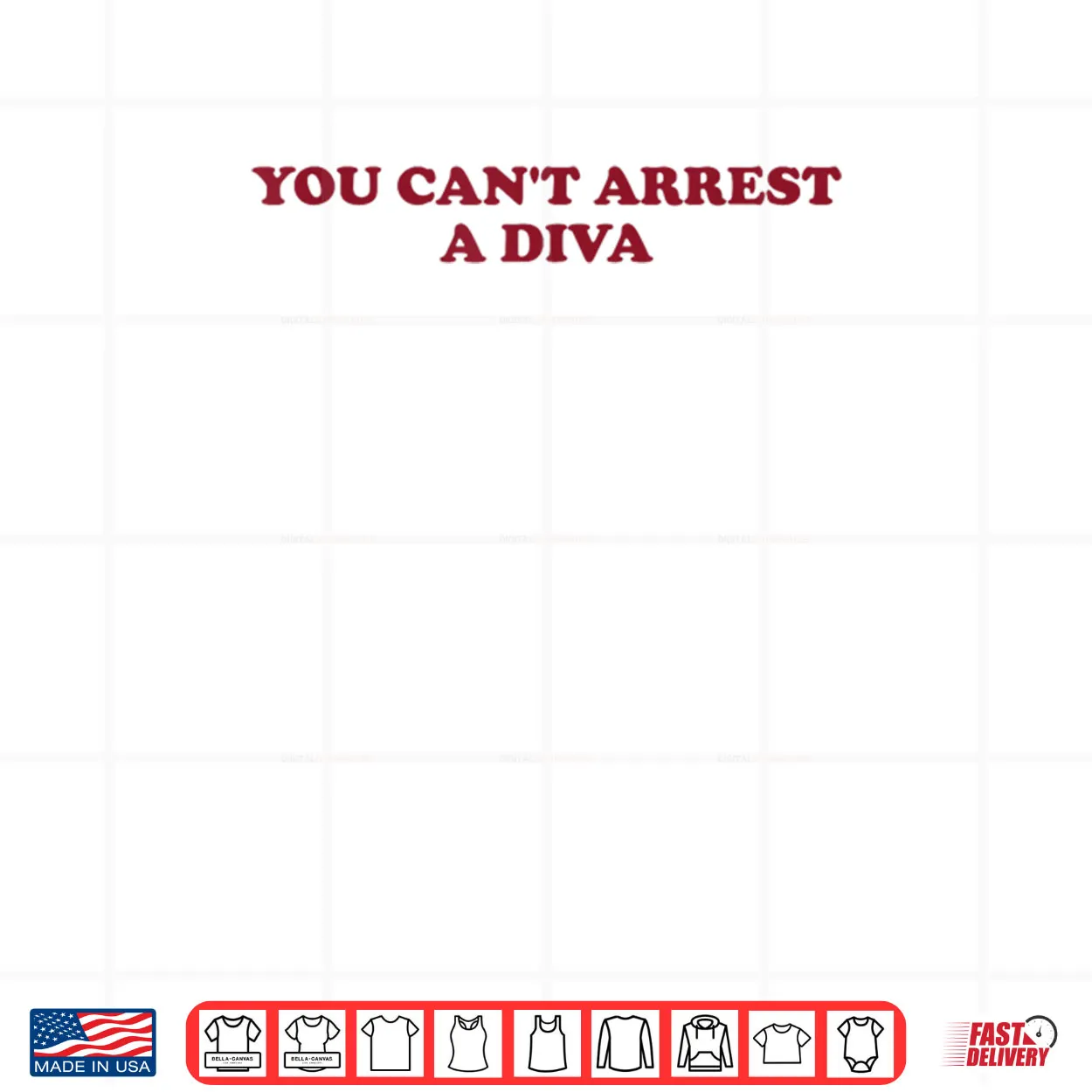 You Can’t Arrest A Diva Sassy Attitude Quote Shirt You Can’t Arrest A Diva Sassy Attitude Quote Shirt