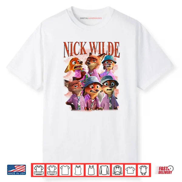 Disney Zootopia Nick Wilde Shirt