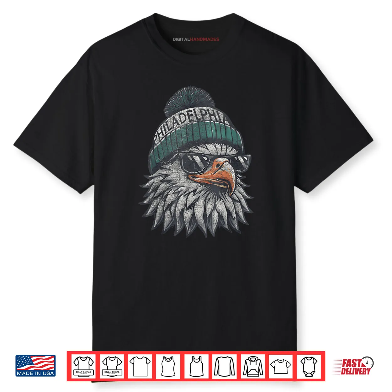 Eagle with Sunglasses Cool Shirt Eagle with Sunglasses Cool Shirt