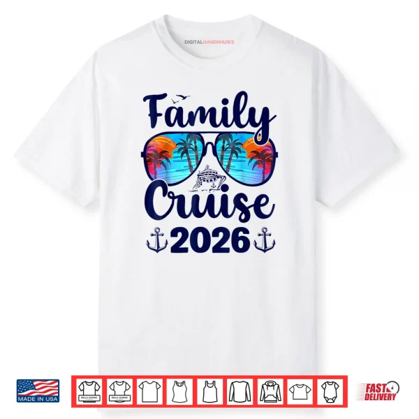 Family Cruise 2026 Family Vacation Matching Family Group Shirt