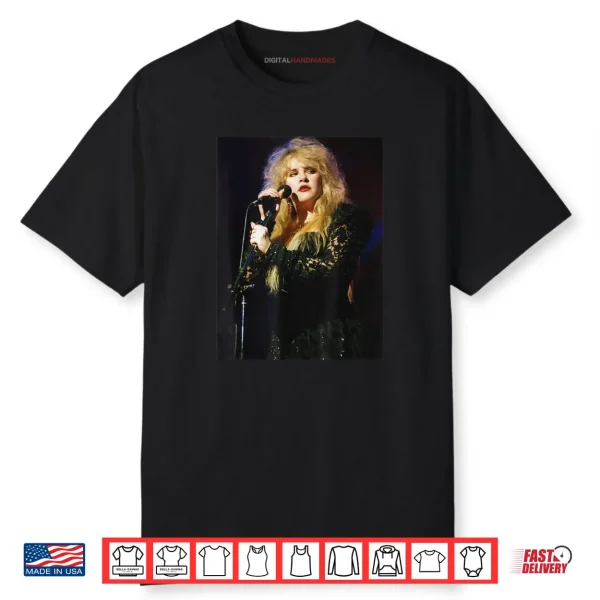 Fleetwood Mac Singer Stevie Nicks Live 1990 Shirt
