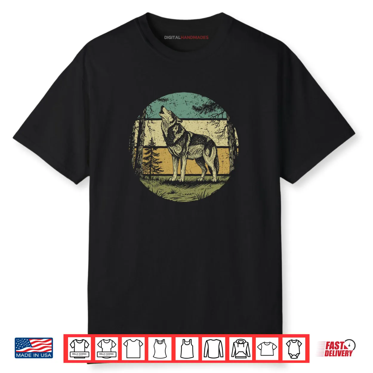 Forest Wolf Outdoors Nature Shirt Forest Wolf Outdoors Nature Shirt