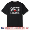 Gaga’s Favorite Grandchild Grandson Granddaughter Grandma Shirt