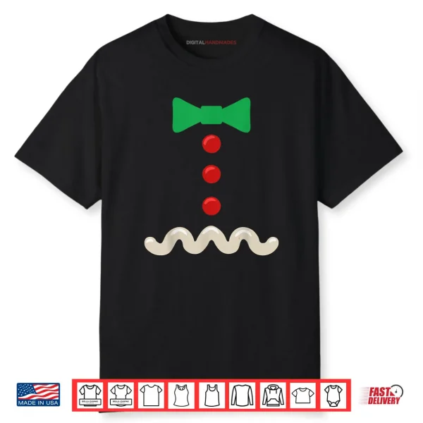 Gingerbread Man Costume Christmas Adult Shirt