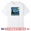 Gogh Outside Classic Starry Night Van Gogh Shirt