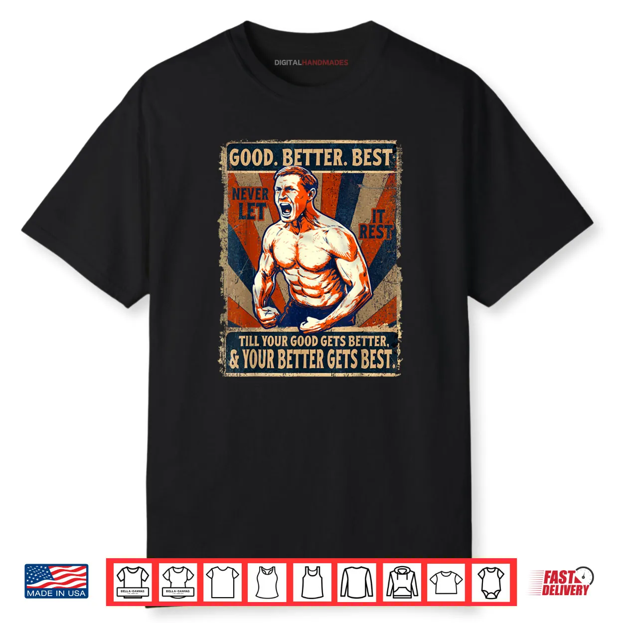 Good Better Best Never Let It Rest Xmas Ben Johnson Shirt Good Better Best Never Let It Rest Xmas Ben Johnson Shirt