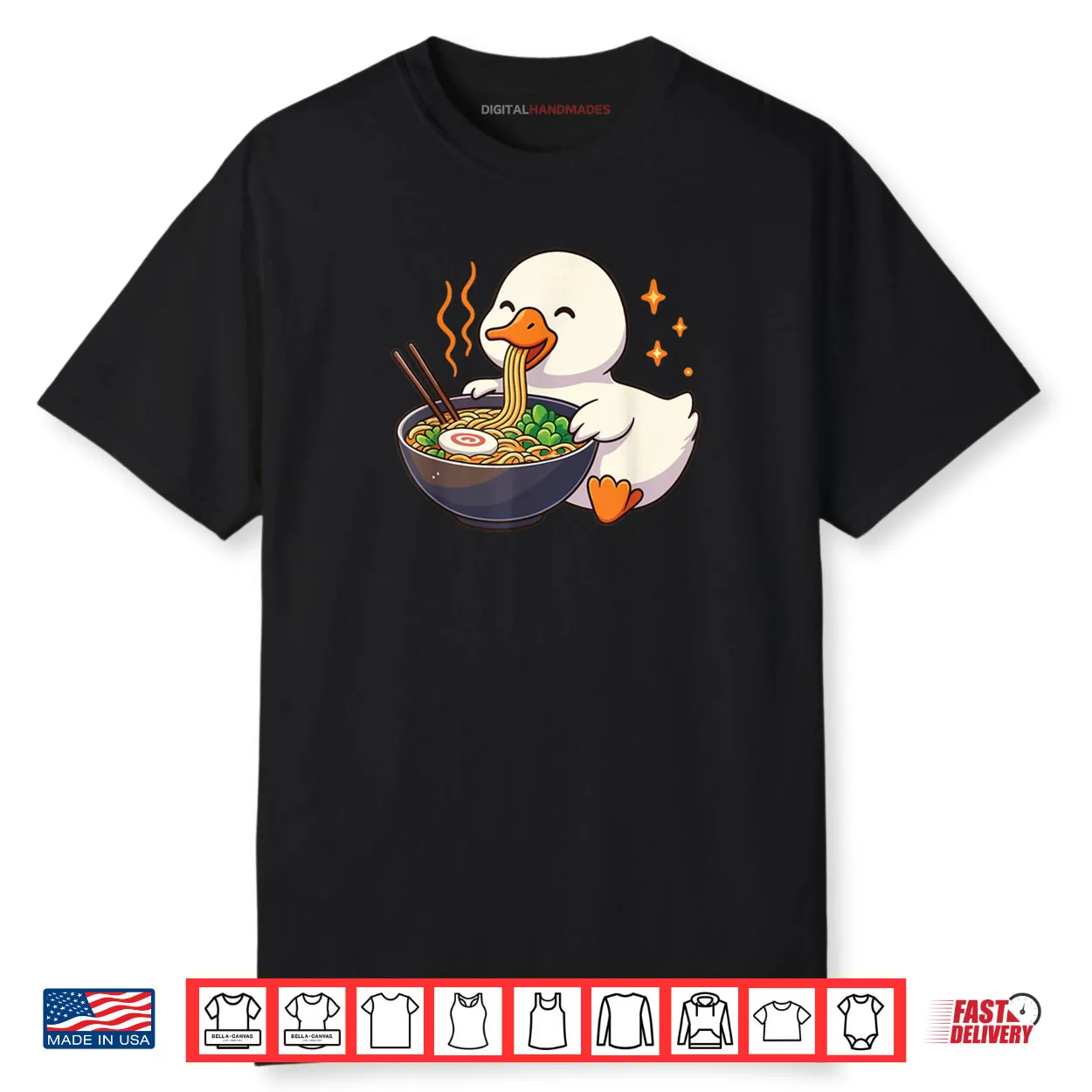 Goose with Noodles Ramen Kawaii Goose Shirt Goose with Noodles Ramen Kawaii Goose Shirt