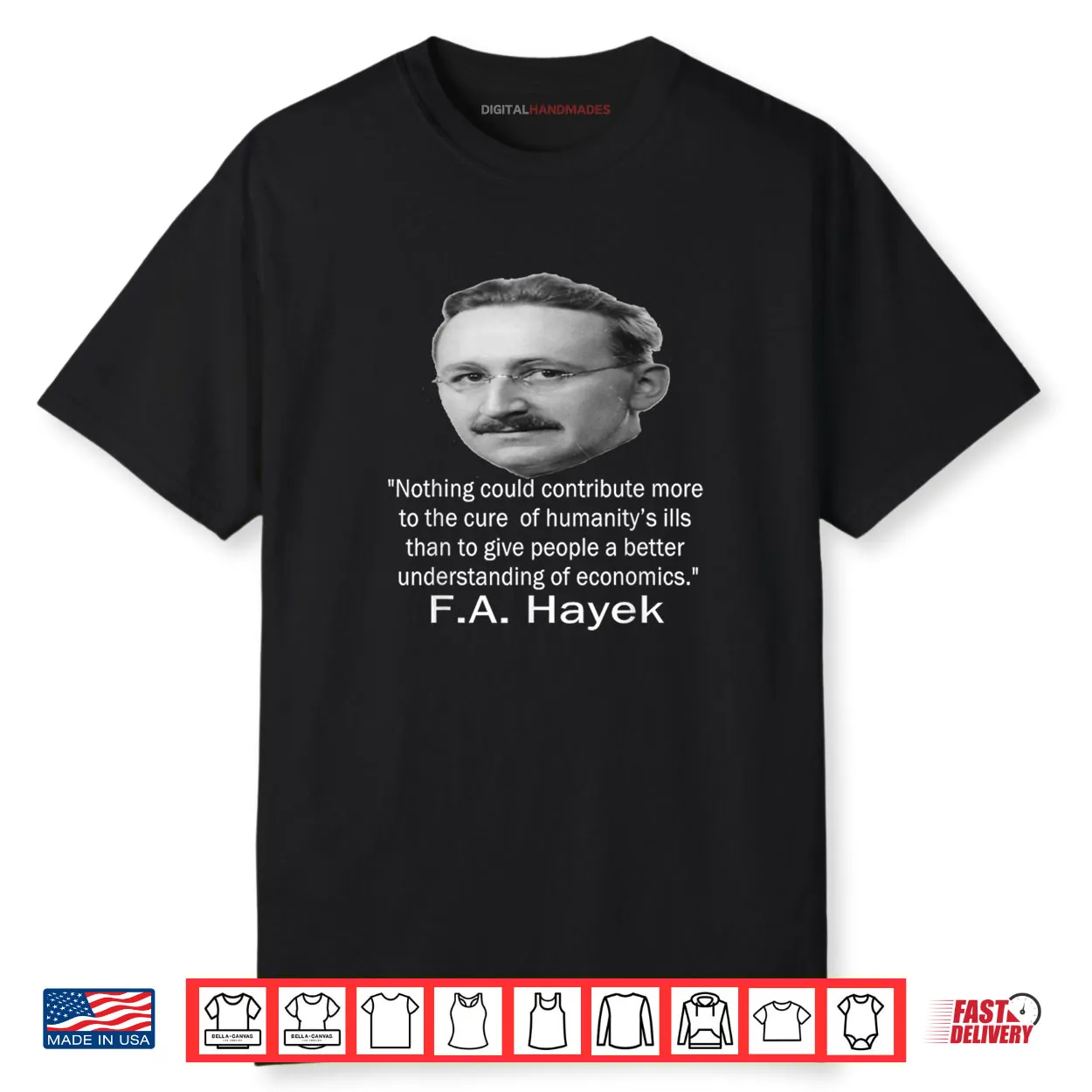 Hayek and Mises on Teaching Economics. Shirt Hayek and Mises on Teaching Economics. Shirt
