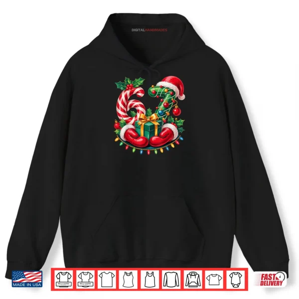 Hoodie 6 7 Meme 67 Gen Alpha 6 7 Hands Family Christmas Shirt