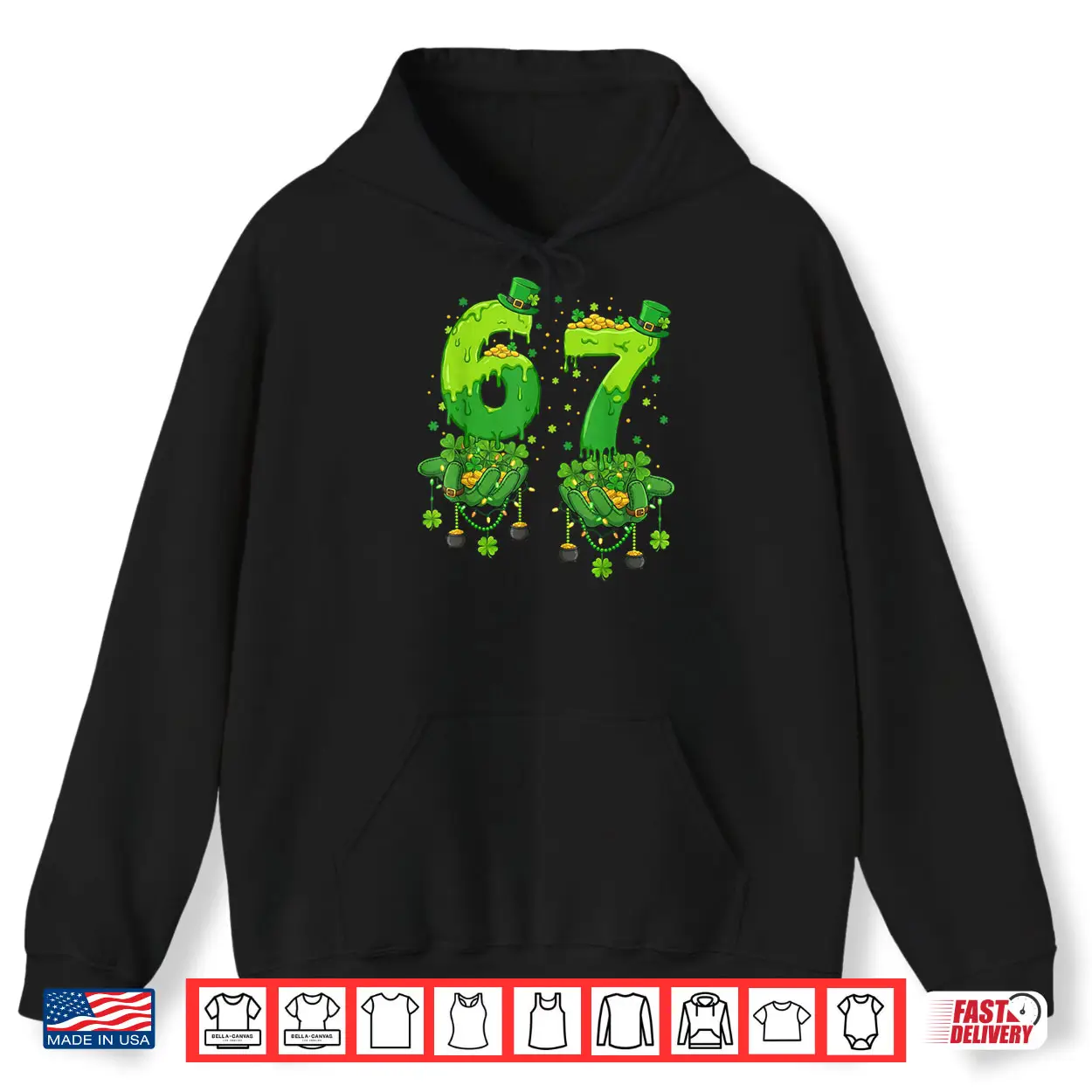 67 Meme Shamrocks Six Seven Shamrocks 6 7 St Patrick’s Day Shirt 67 Meme Shamrocks Six Seven Shamrocks 6 7 St Patrick’s Day Shirt