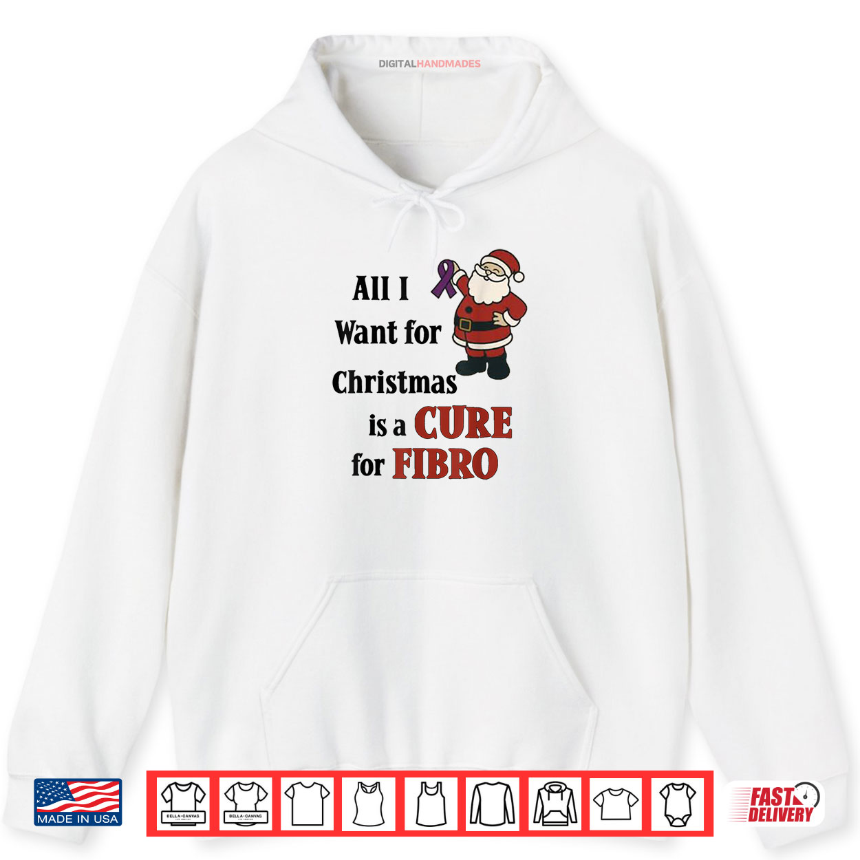 All I Want for Christmas is A Cure for Fibro Shirt All I Want for Christmas is A Cure for Fibro Shirt