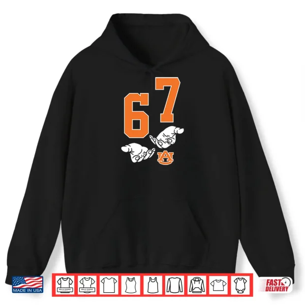Auburn Tigers 67 Shirt 2 Hoodie Auburn Tigers 67 Shirt