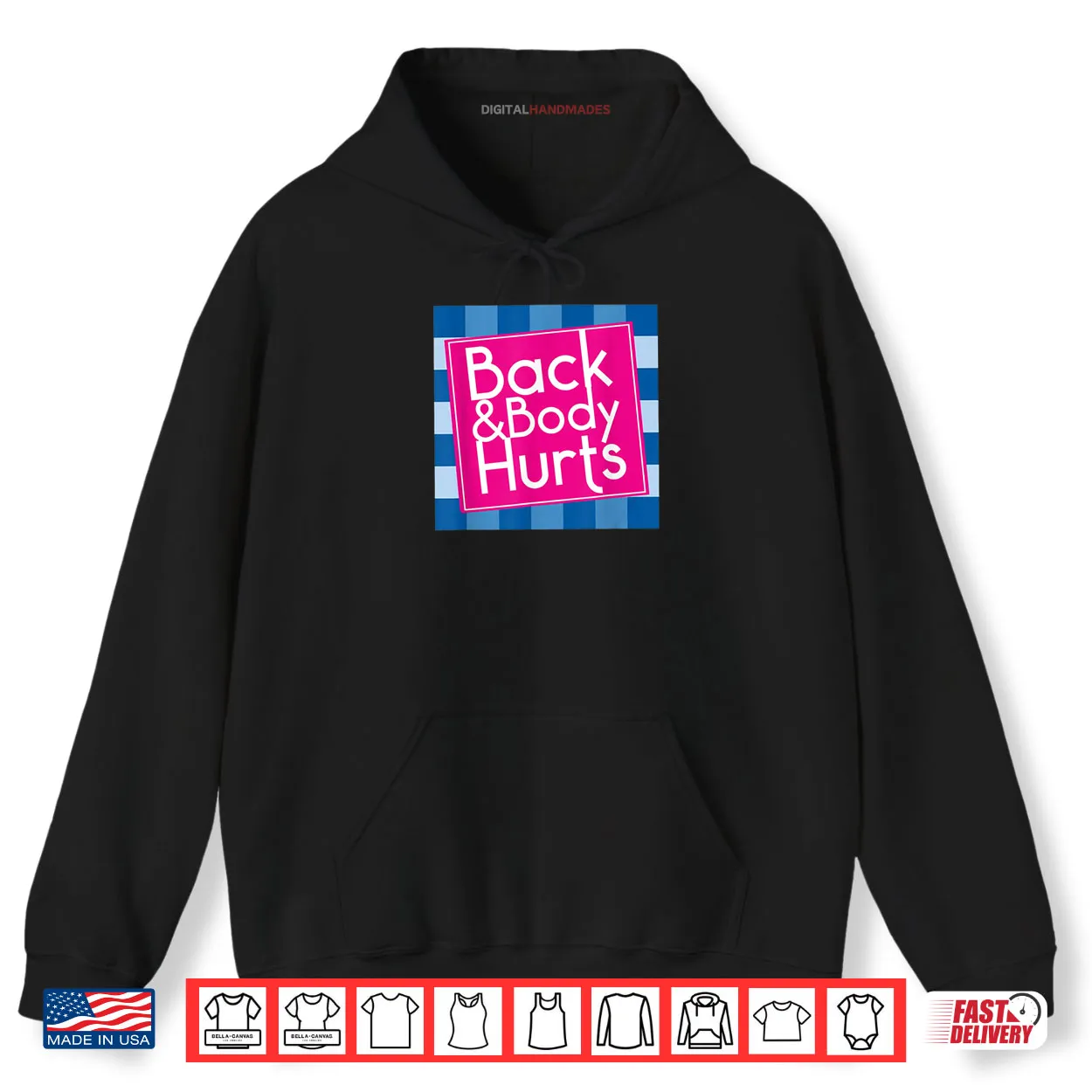 Back Body Hurts Quote Exercise Workout Gym Shirt Back Body Hurts Quote Exercise Workout Gym Shirt