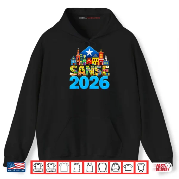 Hoodie Balcones De Cora Sanse 2026 San Juan Festival San Sebastian Shirt