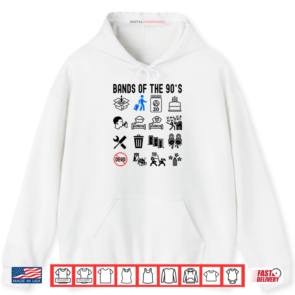 Bands Of The 90’s Shirt Bands Of The 90’s Shirt