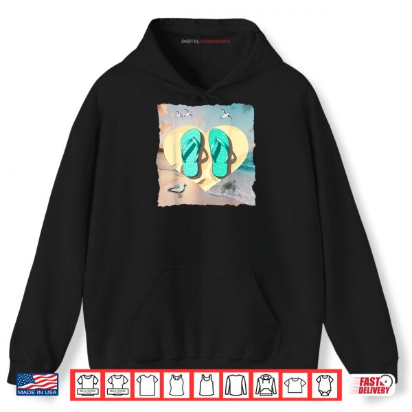 Hoodie Beach Coastal Vibes Shirt