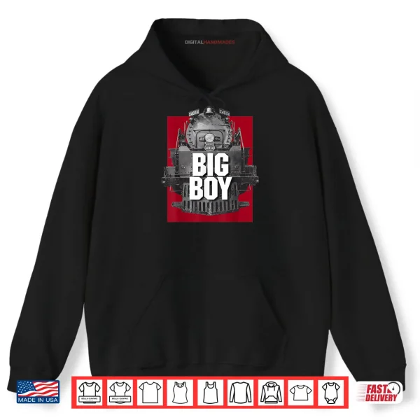Big Boy 4014 Classic Steam Engine Retro Locomotive Railroad Shirt 2 Hoodie Big Boy 4014 Classic Steam Engine Retro Locomotive Railroad Shirt