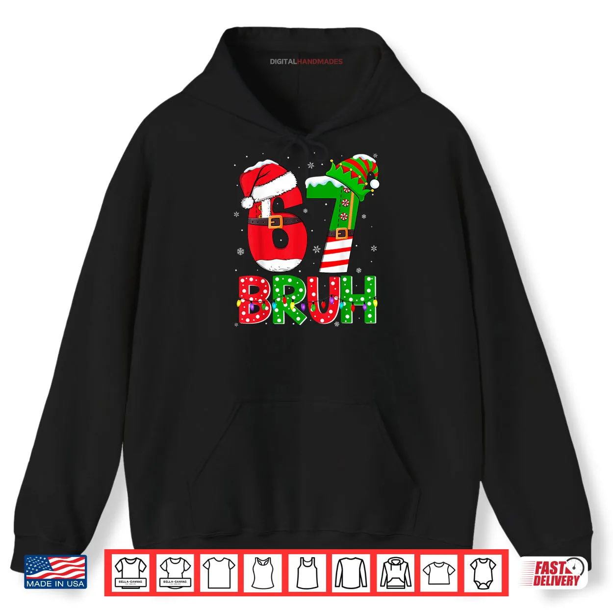 Bruh 67 Six Seven 6 7 Meme Funny Christmas Shirt Bruh 67 Six Seven 6 7 Meme Funny Christmas Shirt