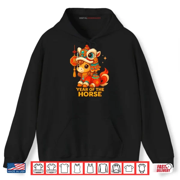 Chinese New Year of The Horse 2026 Lunar New Year Shirt 2 Hoodie Chinese New Year of The Horse 2026 Lunar New Year Shirt