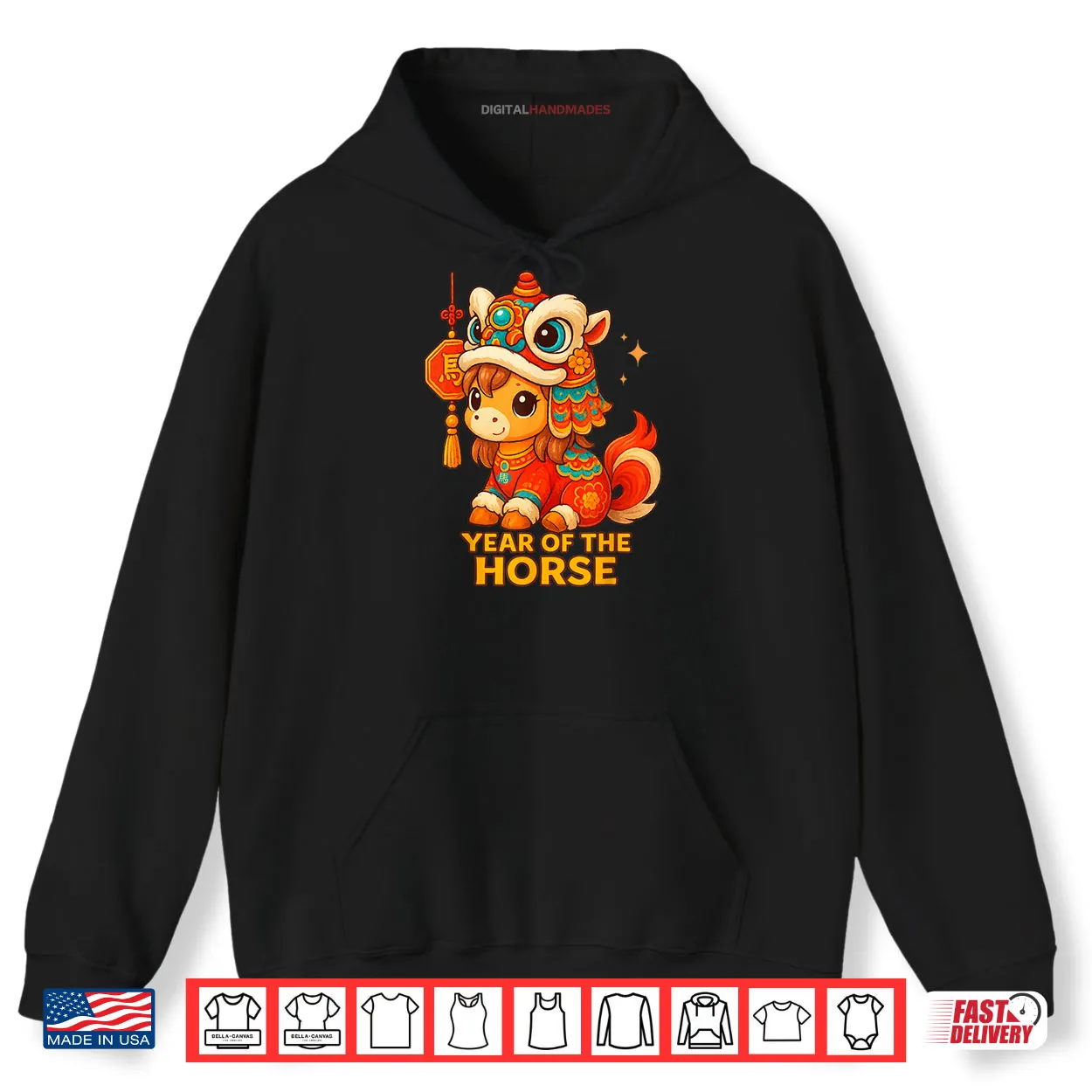 Chinese New Year of The Horse 2026 Lunar New Year Shirt Chinese New Year of The Horse 2026 Lunar New Year Shirt