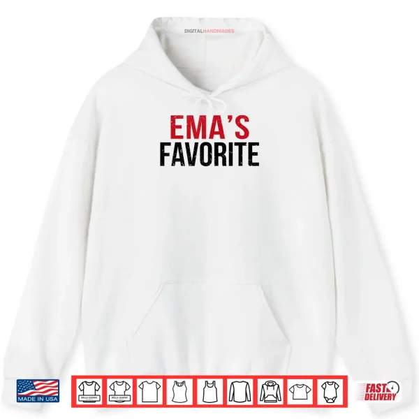Hoodie EMAS Favorite Grandkid Humor Family Shirt