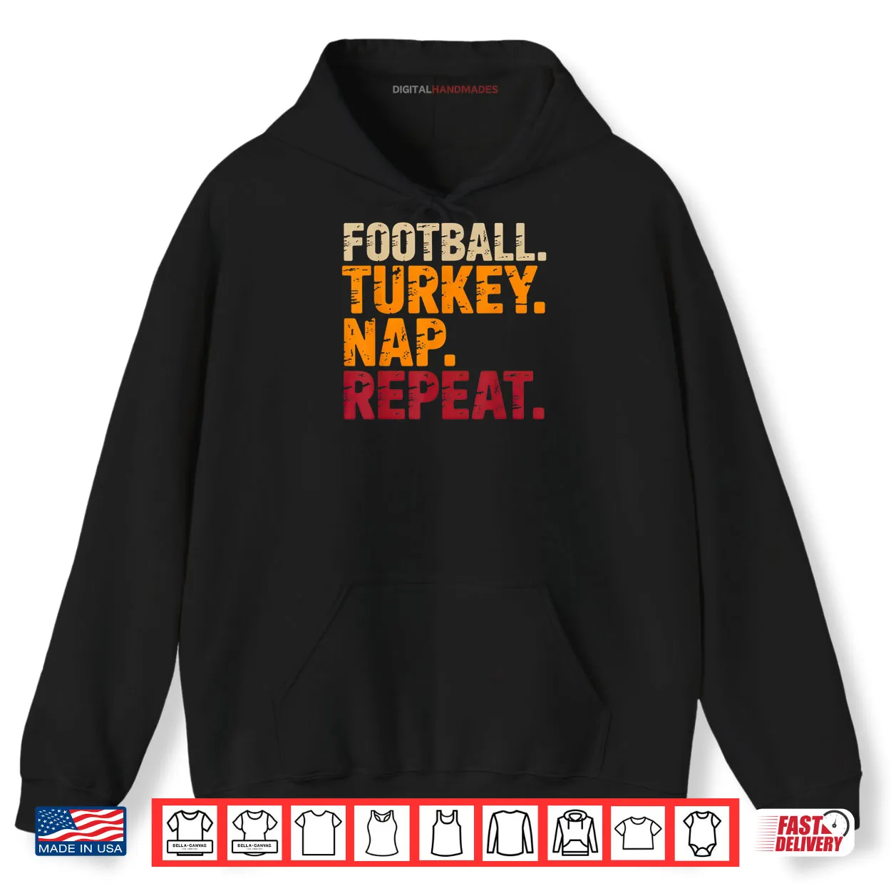 Football Turkey Nap Repeat Funny Thanksgiving Costume Shirt Football Turkey Nap Repeat Funny Thanksgiving Costume Shirt