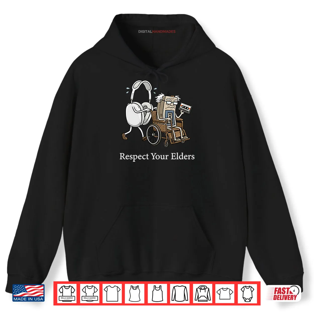 Gaming & Tech Focus Respect Your Elders Shirt Gaming & Tech Focus Respect Your Elders Shirt