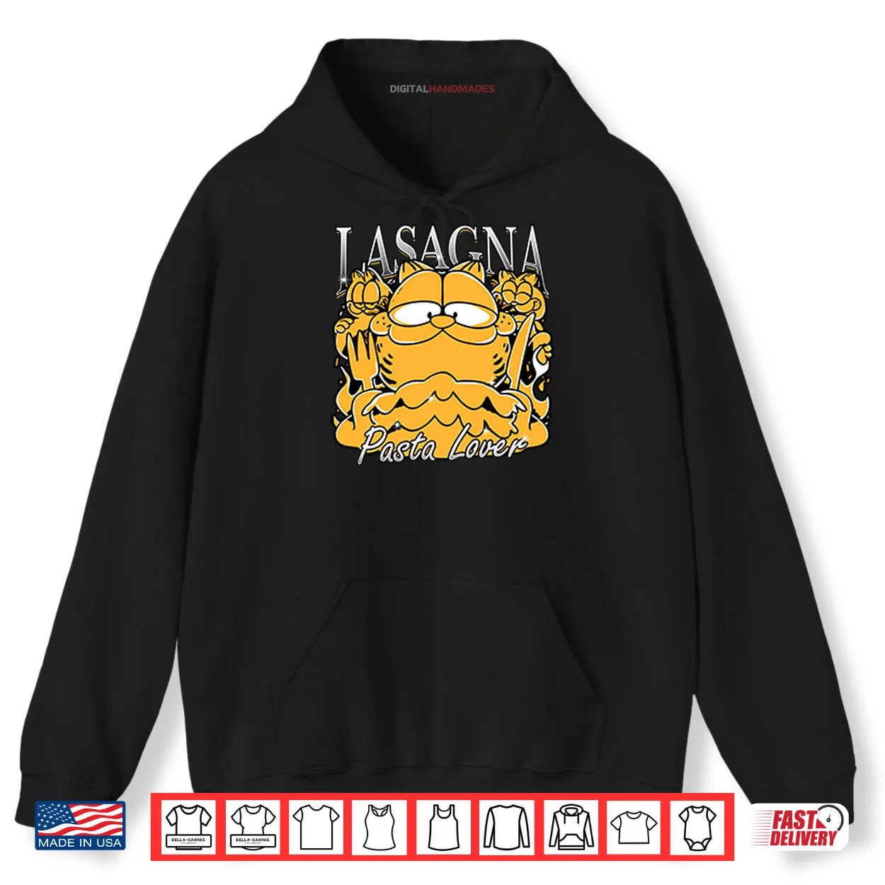 Garfield Lasagna Pasta Lover Shirt Garfield Lasagna Pasta Lover Shirt