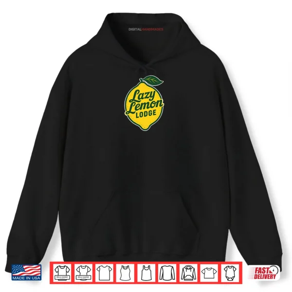 Lazy Lemon Lodge Shirt 2 Hoodie Lazy Lemon Lodge Shirt