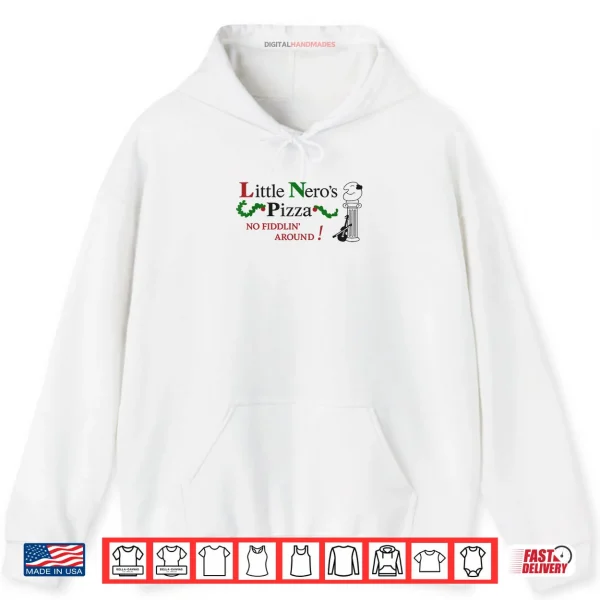 Hoodie Little Neros Pizza Shirt