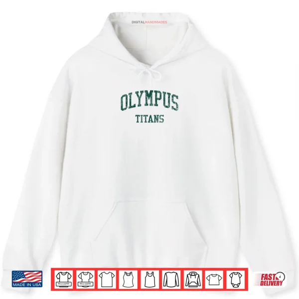 Hoodie Olympus High School HS Salt Lake City UT Vintage Sports Shirt