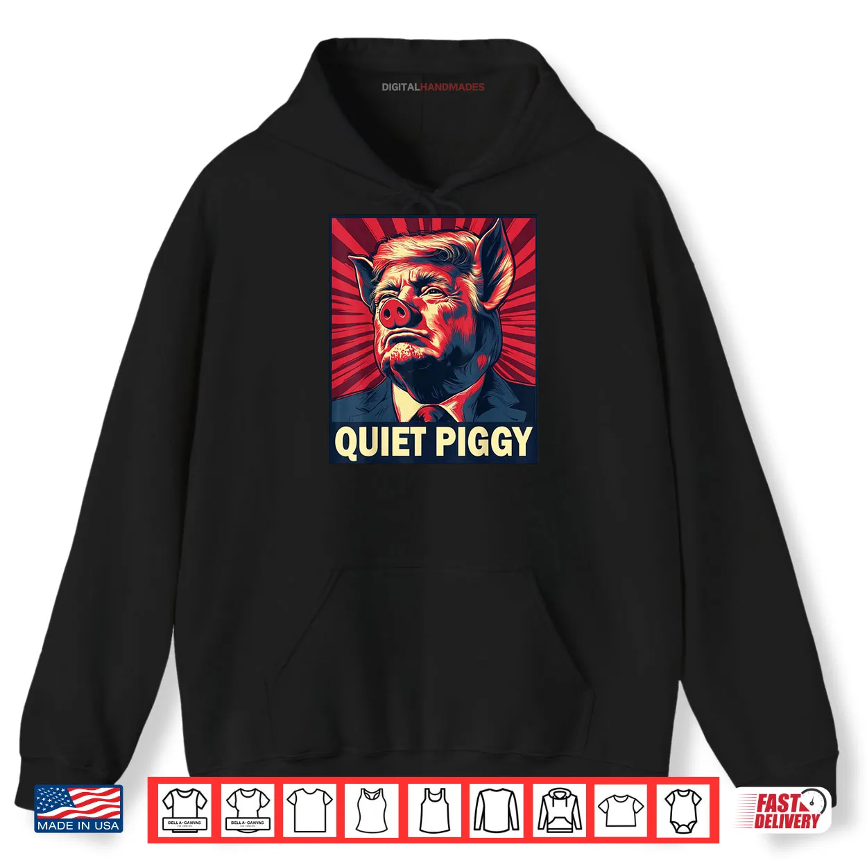 Quiet Piggy Funny Quiet Piggy Retro Vintage Shirt Quiet Piggy Funny Quiet Piggy Retro Vintage Shirt