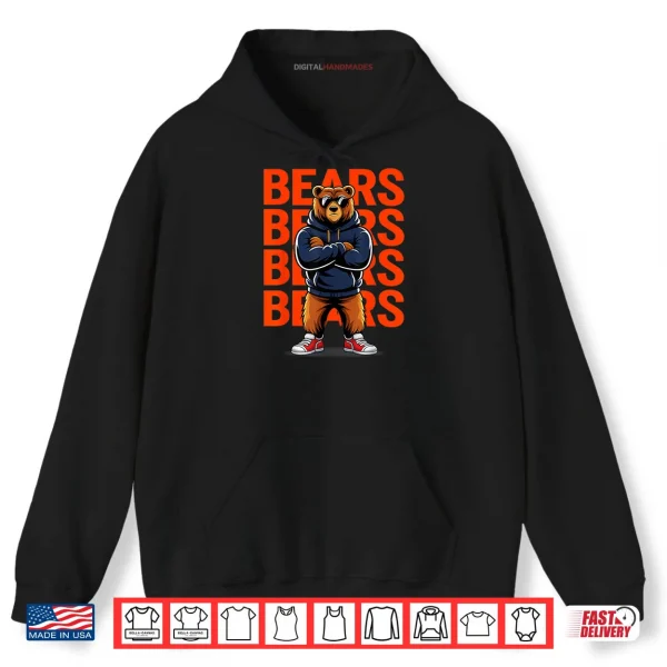 Hoodie Retro Bear Present Shirt