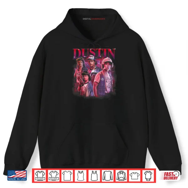 Stranger Things Dustin Shirt 2 Hoodie Stranger Things Dustin Shirt