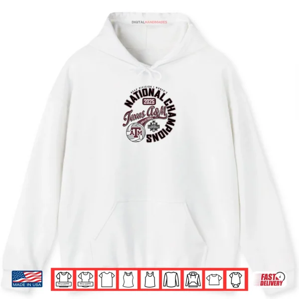 Hoodie Texas AM Aggies National Champs 2025 Shirt