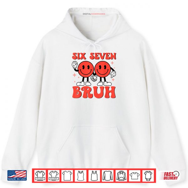 Hoodie Valentines Day Funny 67 Meme Six Seven 6 7 Valentine Hearts Shirt