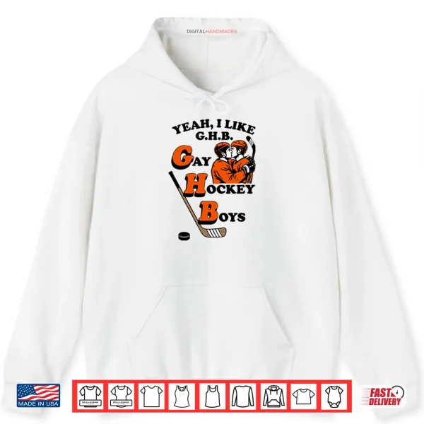Hoodie Yeah I Like GHB Gay Hockey Boys Heated Rivalry Shirt